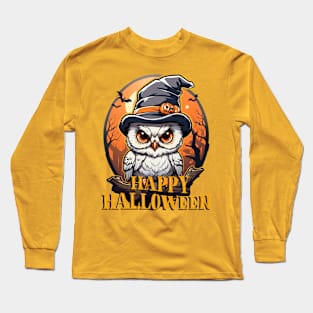 Happy Halloween Owl! Long Sleeve T-Shirt